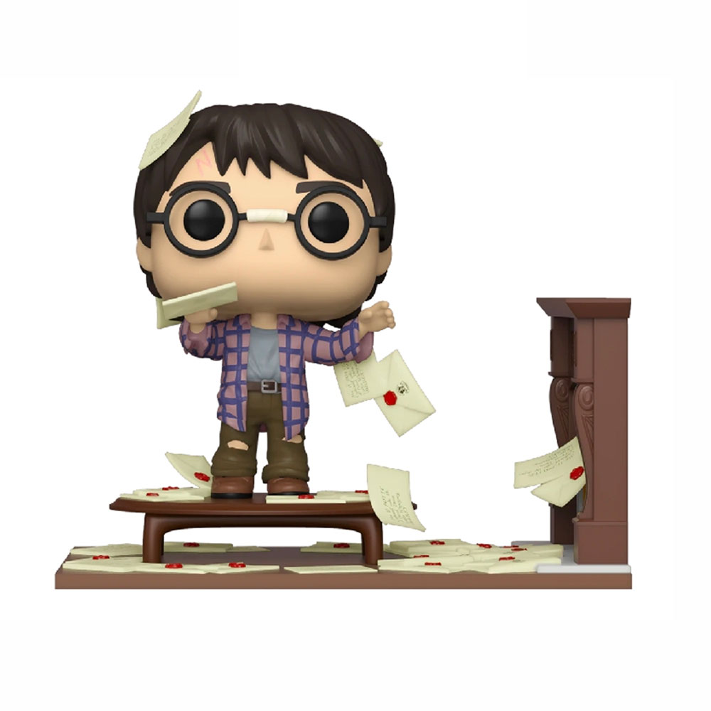 Funko Pop 136 :: Harry Potter with Hogwarts letters (Harry Potter)