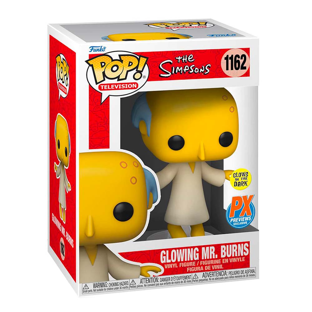 Funko Pop 1162 :: Glowing Mr. Burns (Los Simpsons)