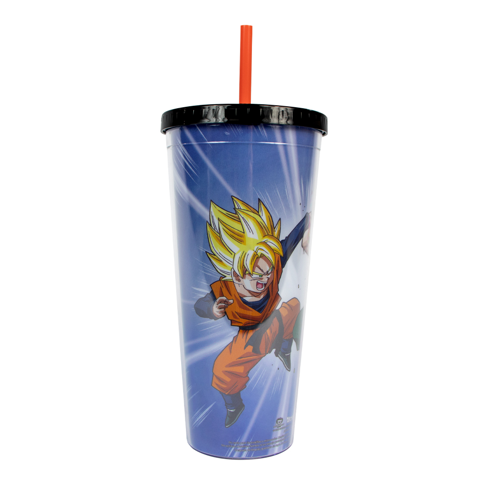 Vaso con popote Dragon Ball Z - Geek Industry.
