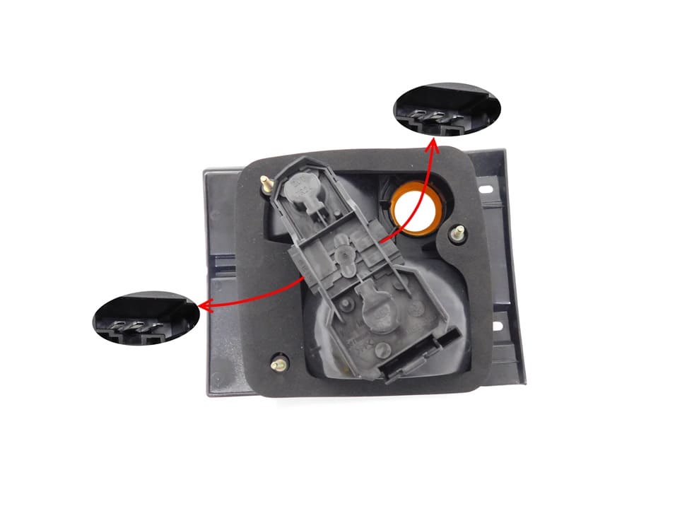 Calavera Jetta A3 Interior Derecha Ambar *hella