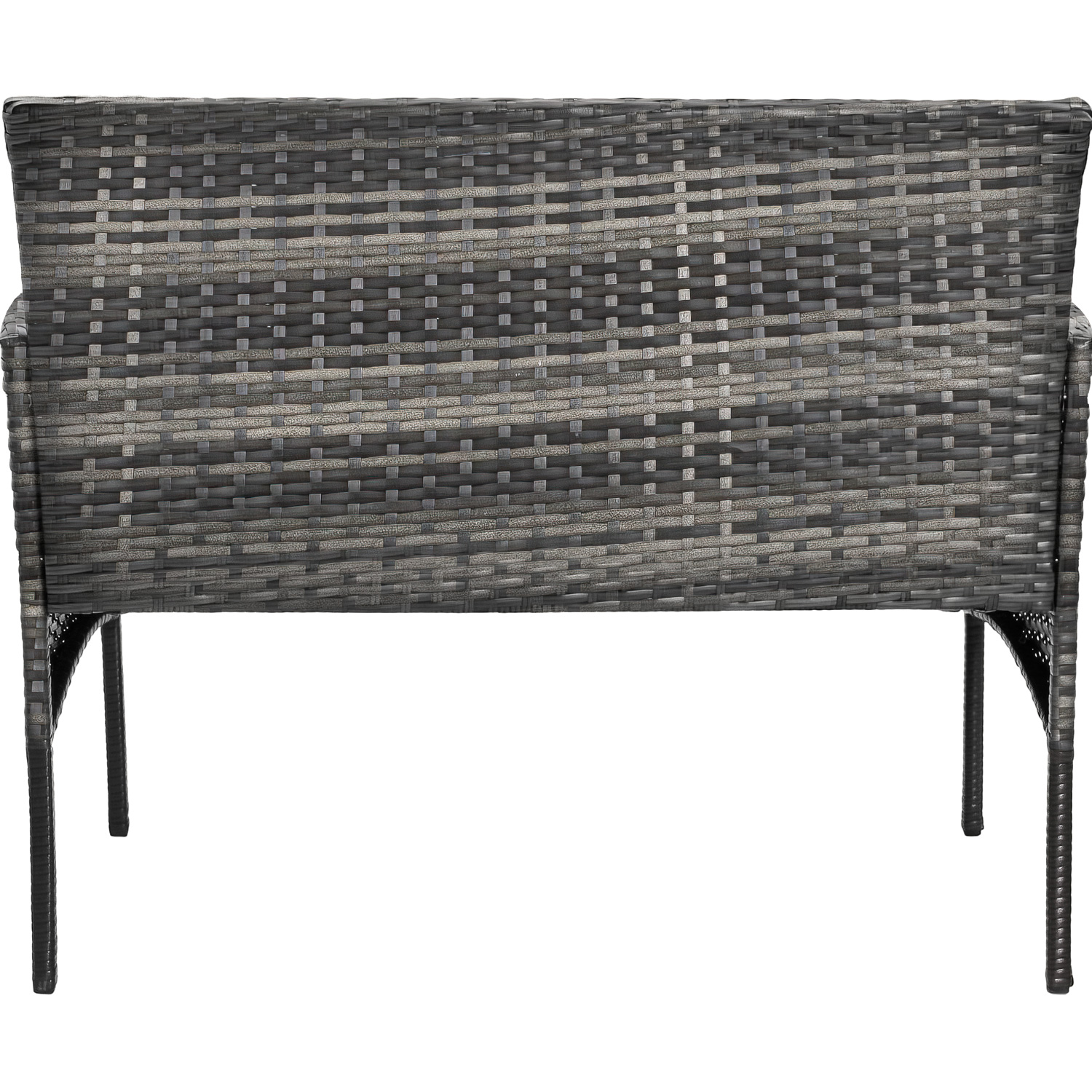 Sala Gris Para Exterior Jardin Patio Terraza 4 Pzs + Cojines