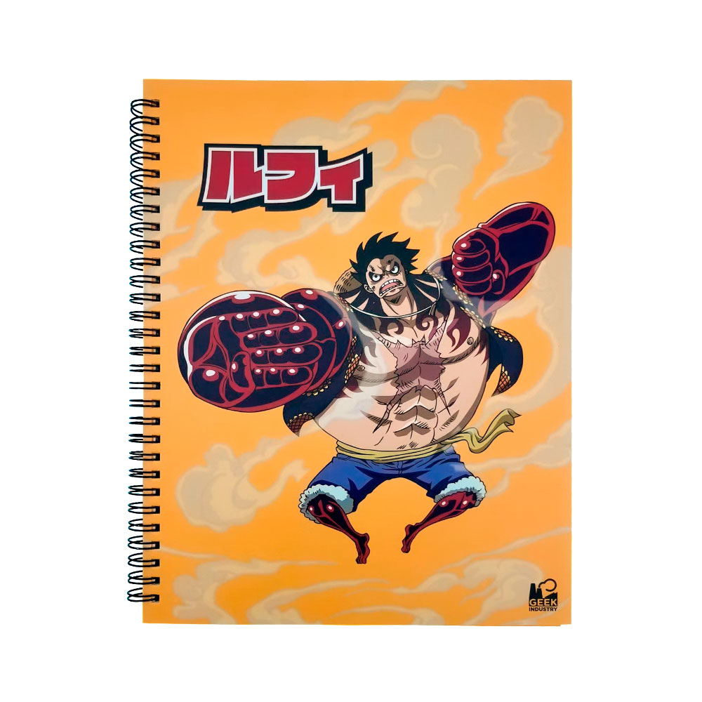 Libreta Profesional Monkey D. Luffy Amarilla - One Piece - Geek Industry .