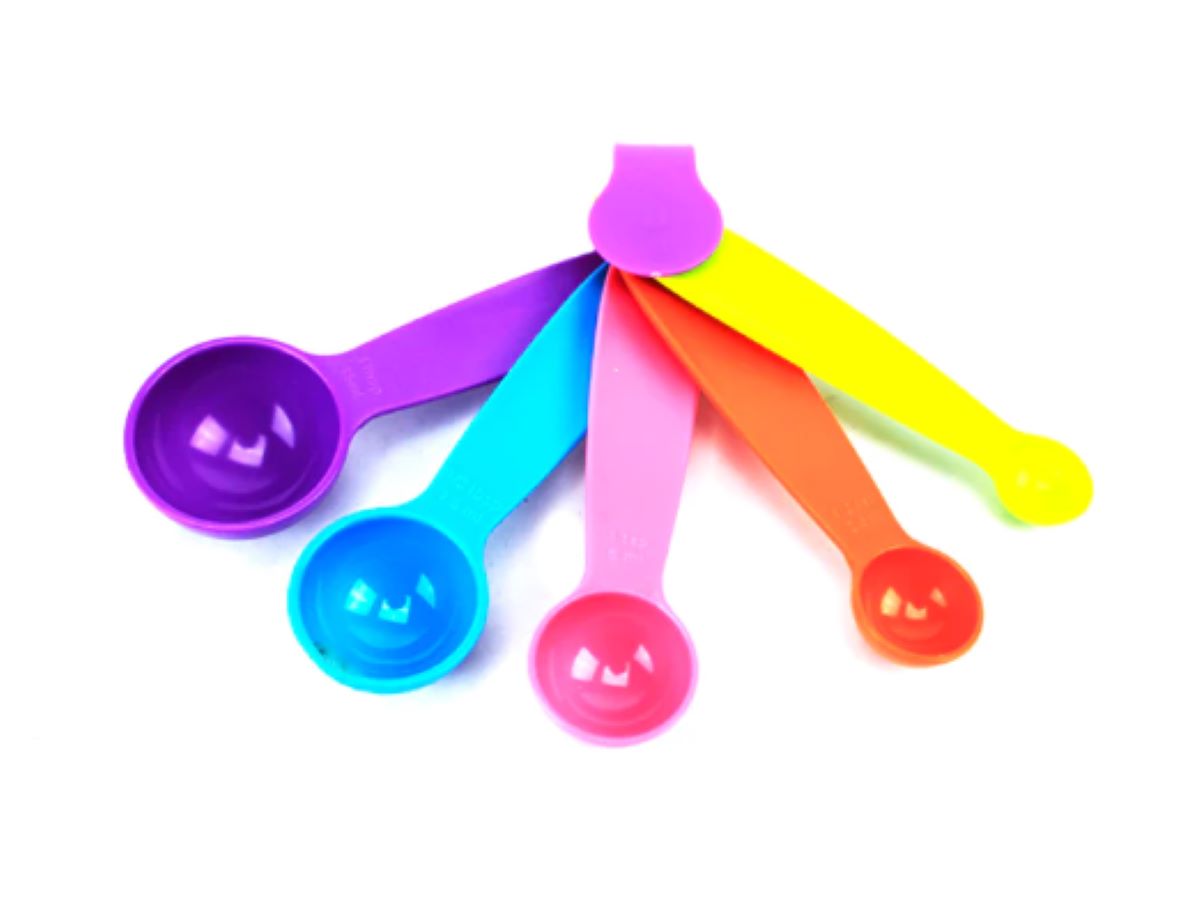 Set de 7 Recipientes Herméticos para Almacenar Alimentos con Etiquetas Personalizables y Cucharas Medidoras