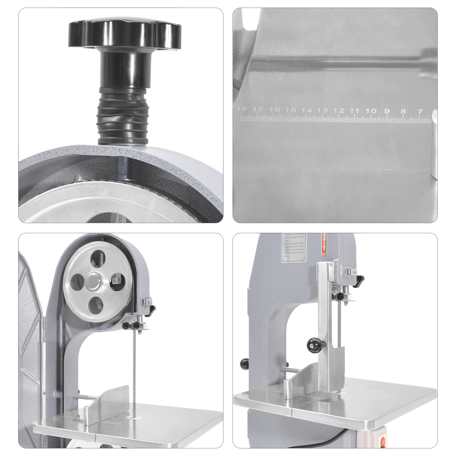 Sierra Carnicería Cortadora Industrial Carne Hueso Ipx3