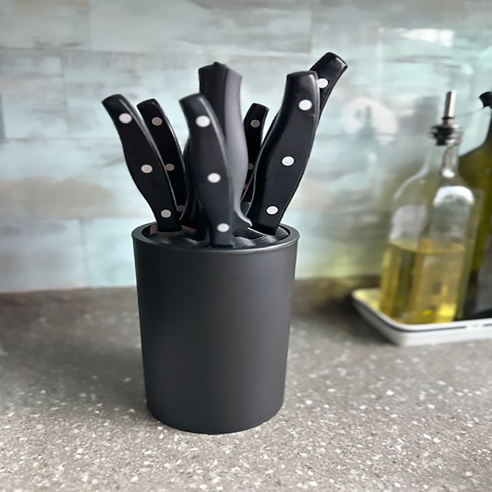 Base para Cuchillos, Soporte Organizador para Guardar Cuchillos