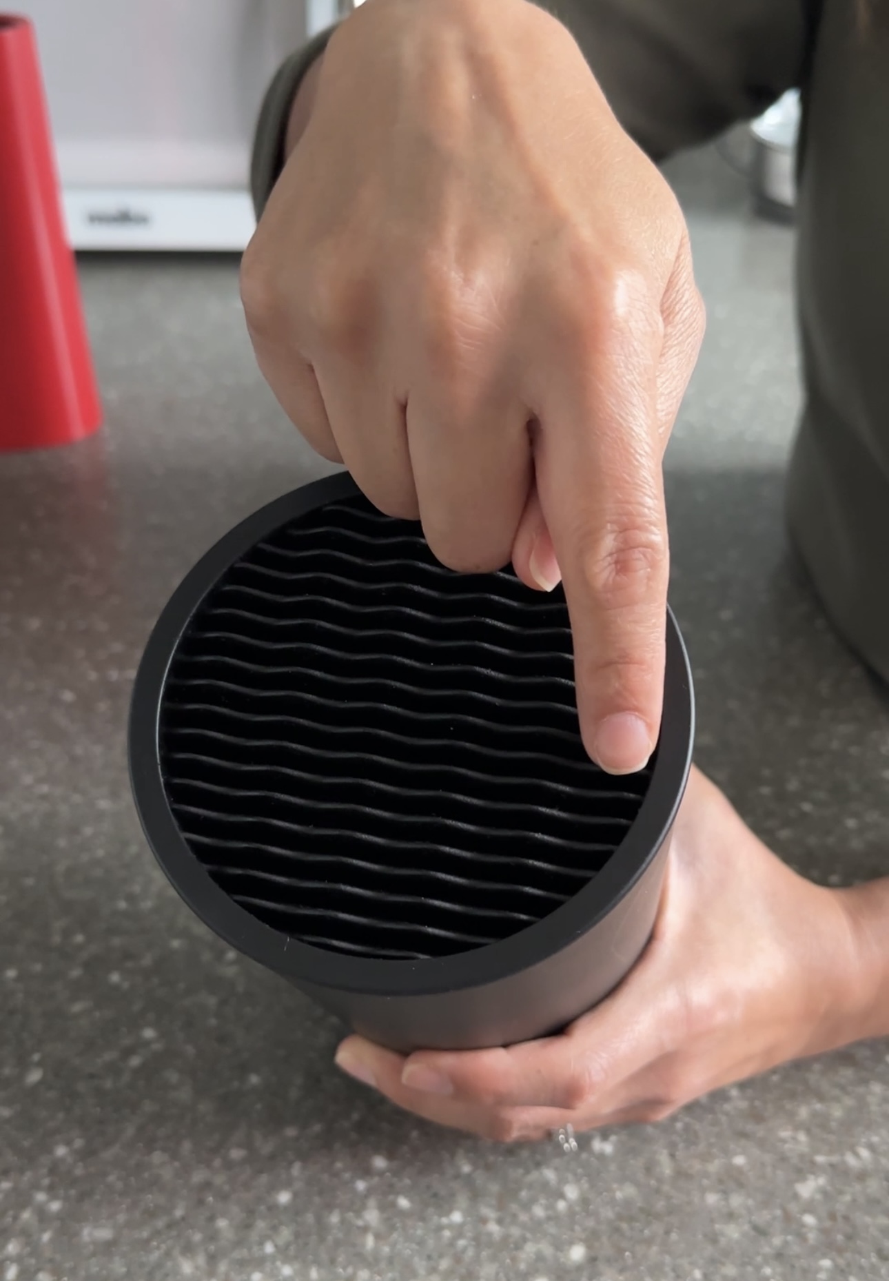 Base para Cuchillos, Soporte Organizador para Guardar Cuchillos