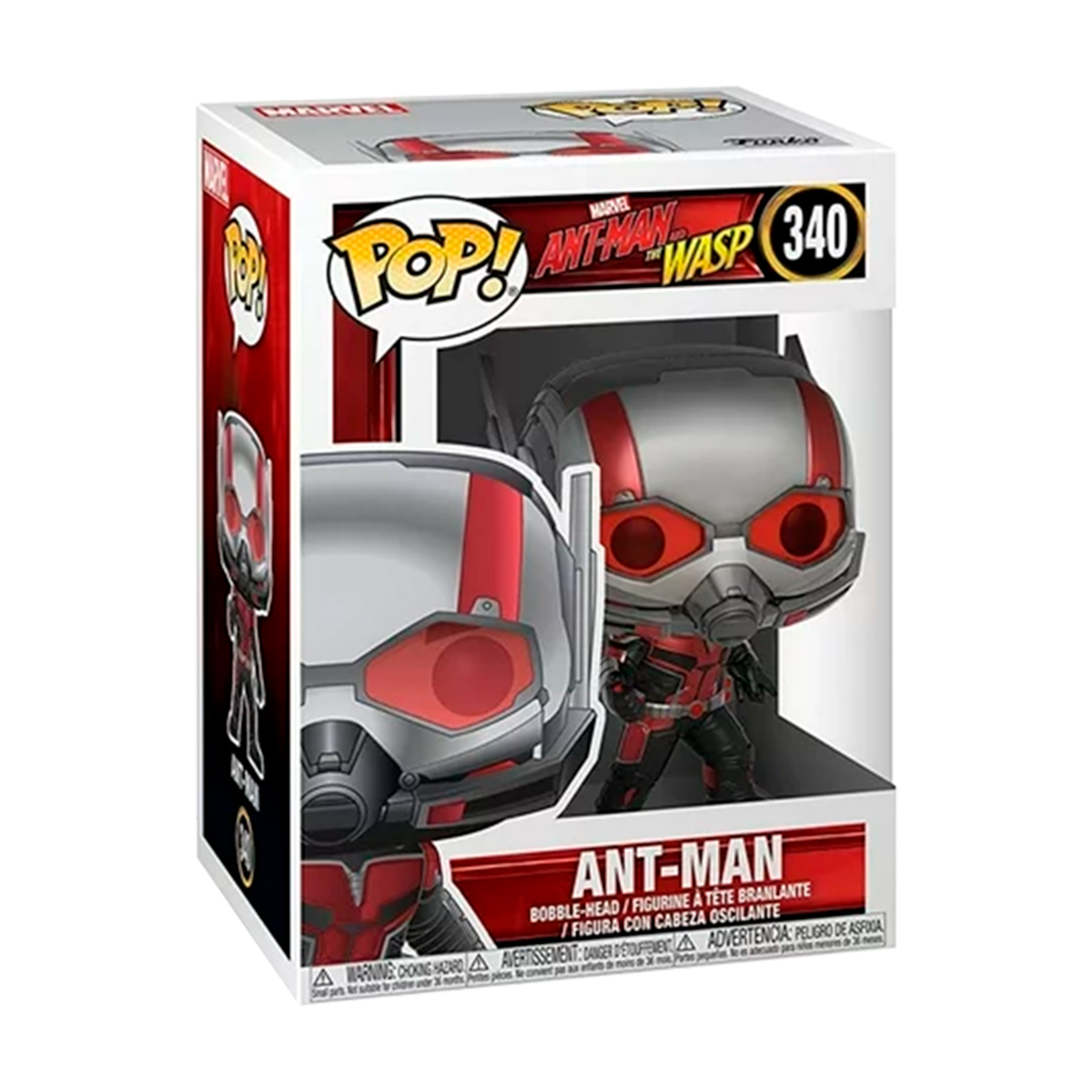 Funko Pop Hombre Hormiga #340 Ant Man And The Wasp Marvel Figura Original