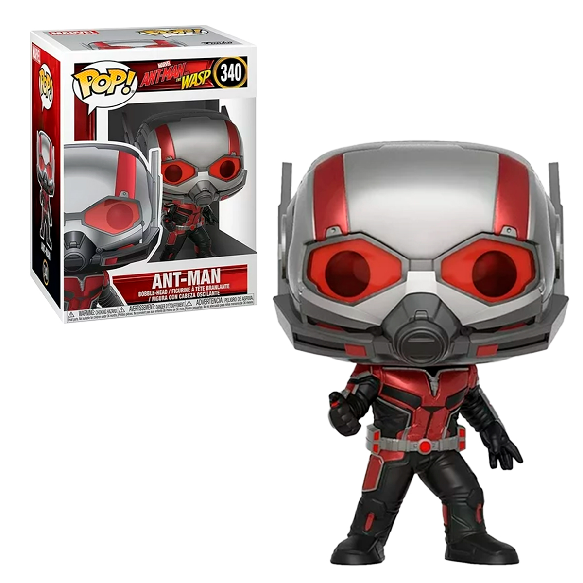 Funko Pop Hombre Hormiga #340 Ant Man And The Wasp Marvel Figura Original