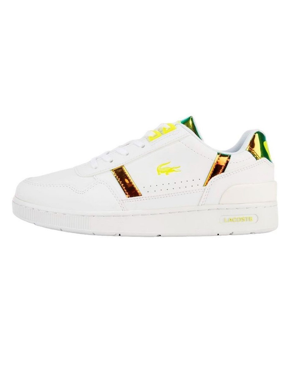 Tenis lacoste T-Clip Mujer Casual Original 745SUJ0016V05