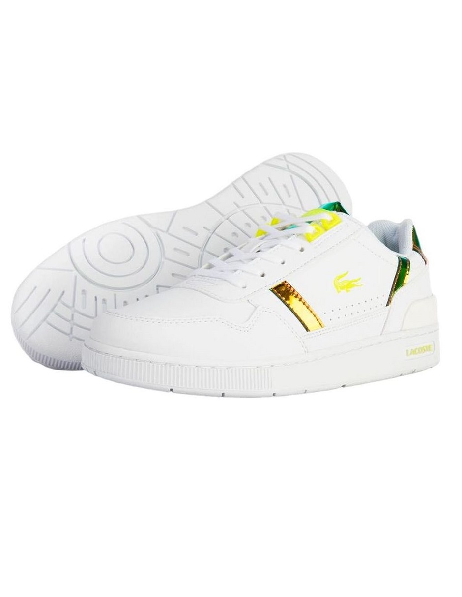 Tenis lacoste T-Clip Mujer Casual Original 745SUJ0016V05