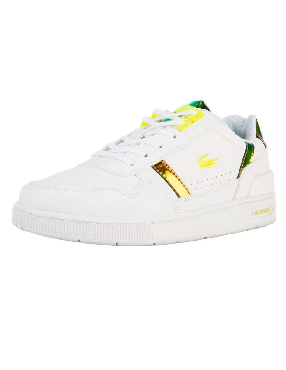 Tenis lacoste T-Clip Mujer Casual Original 745SUJ0016V05
