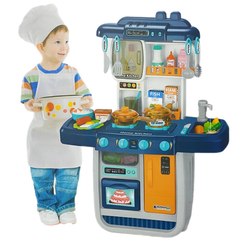 Home kitchen cocina cocinita infantil discount luz sonido y agua 65