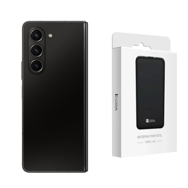 Samsung Galaxy Z Fold 5 256GB Negro Snapdragon Reacondicionado + Batería Hora 10,000mAh.