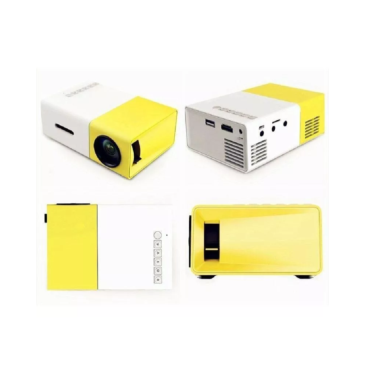 Mini Proyector Portátil Led Hd 1080p Para Cine En Casa