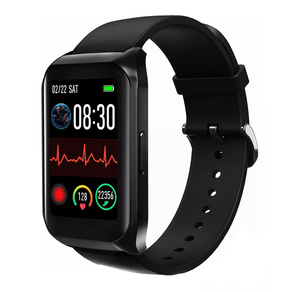 Reloj Inteligente Deportivo H77 Smartwatch Bluetooth 1.57 Negro