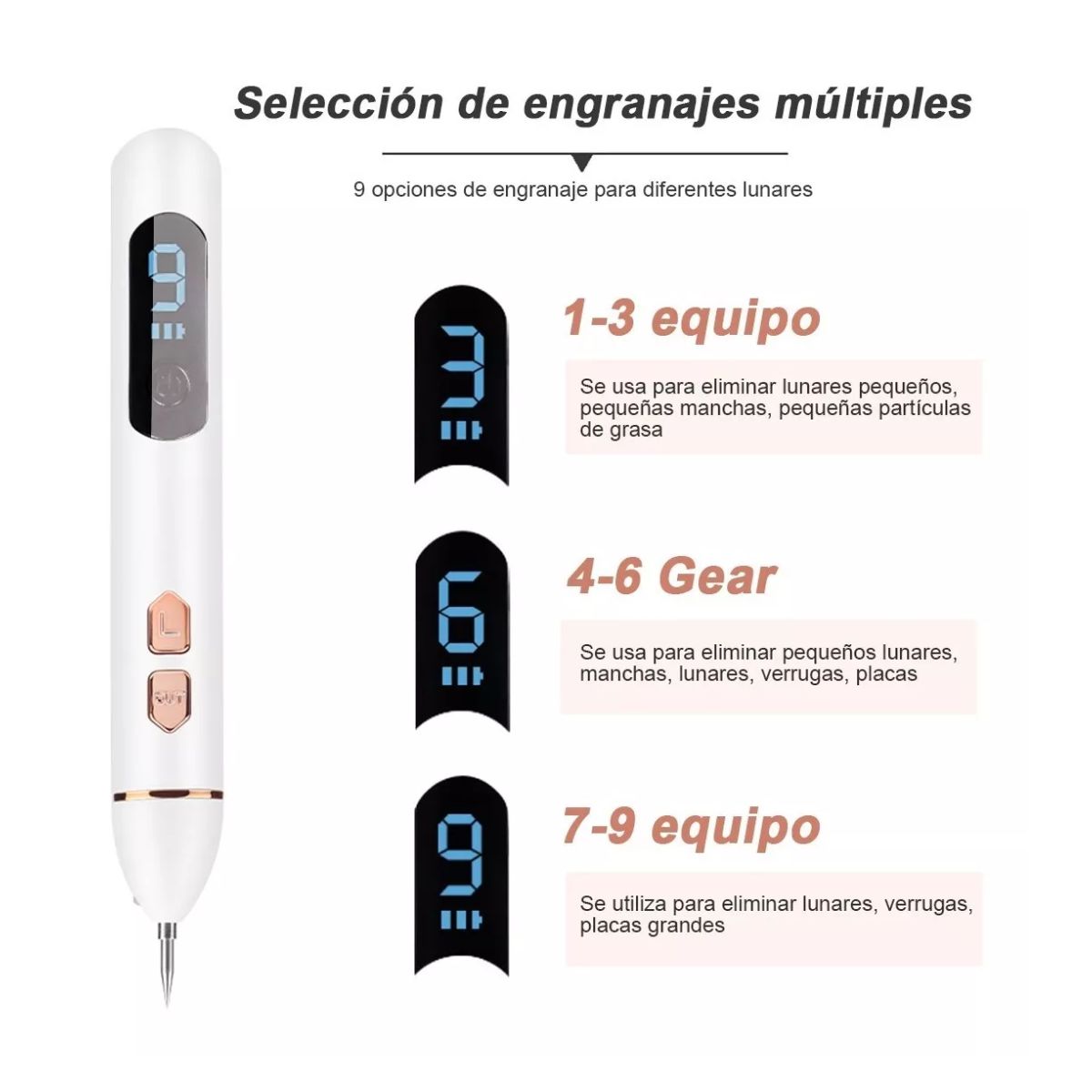 Herramienta Para Quitar Verrugas Pluma Cauterizador