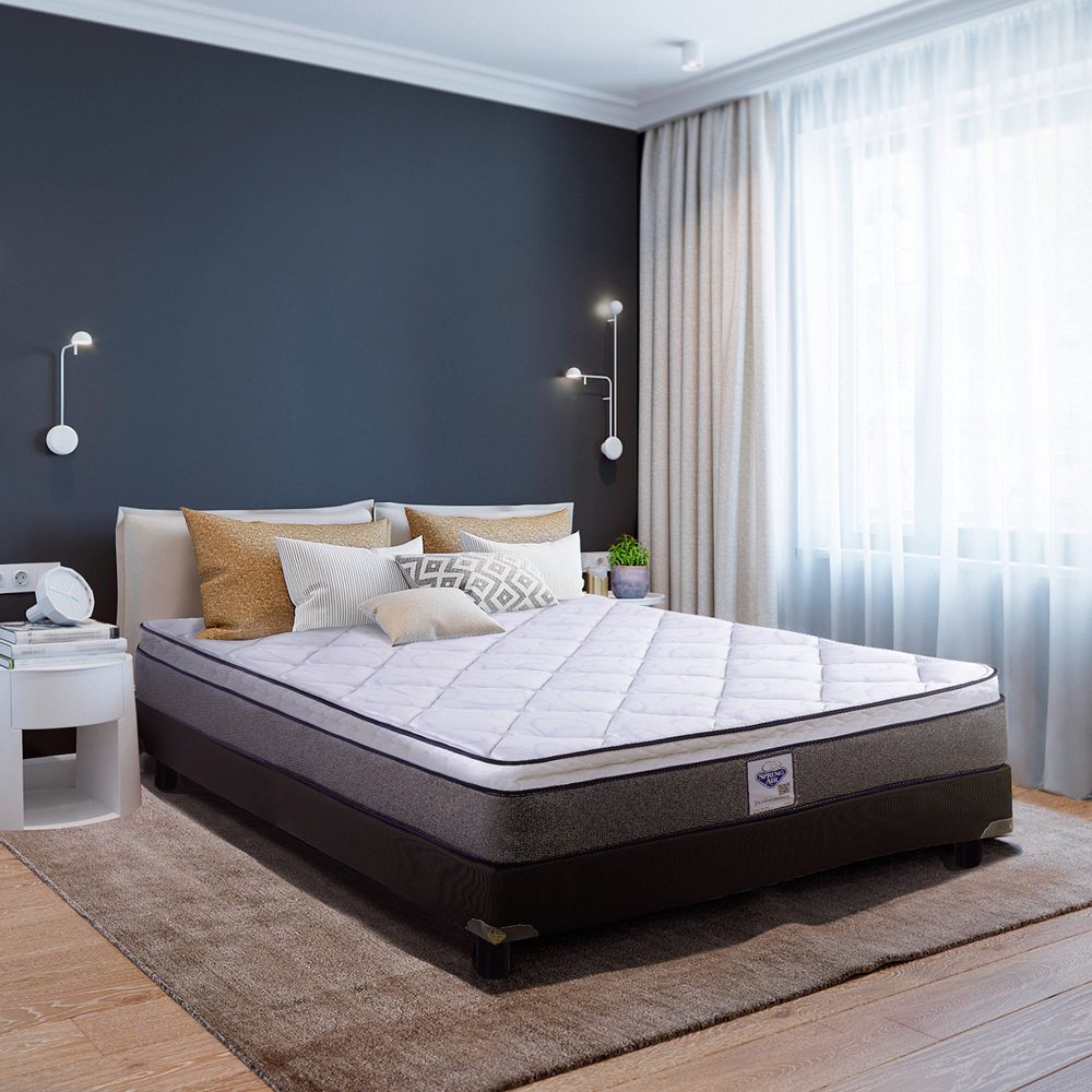 Colchon Spring Air Vendome Spring Air - Individual + 1 Almohadas + 1 Osito