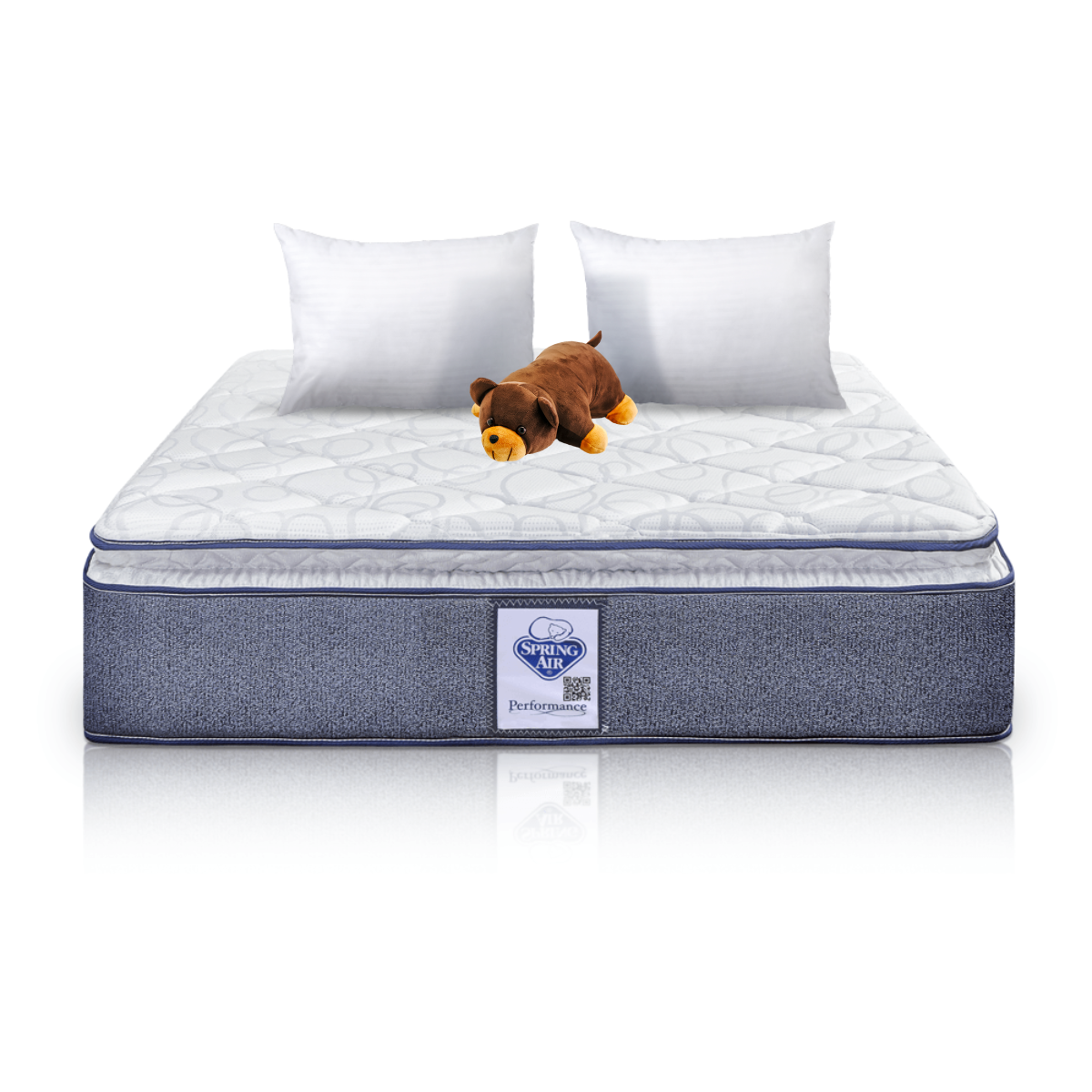 Colchon Spring Air Vendome King Size + 2 Almohadas + Osito S.A de Regalo