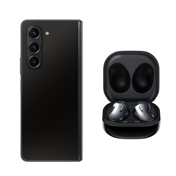 Samsung Galaxy Z Fold 5 256GB Negro Snapdragon Nuevo + Audífonos inalámbricos