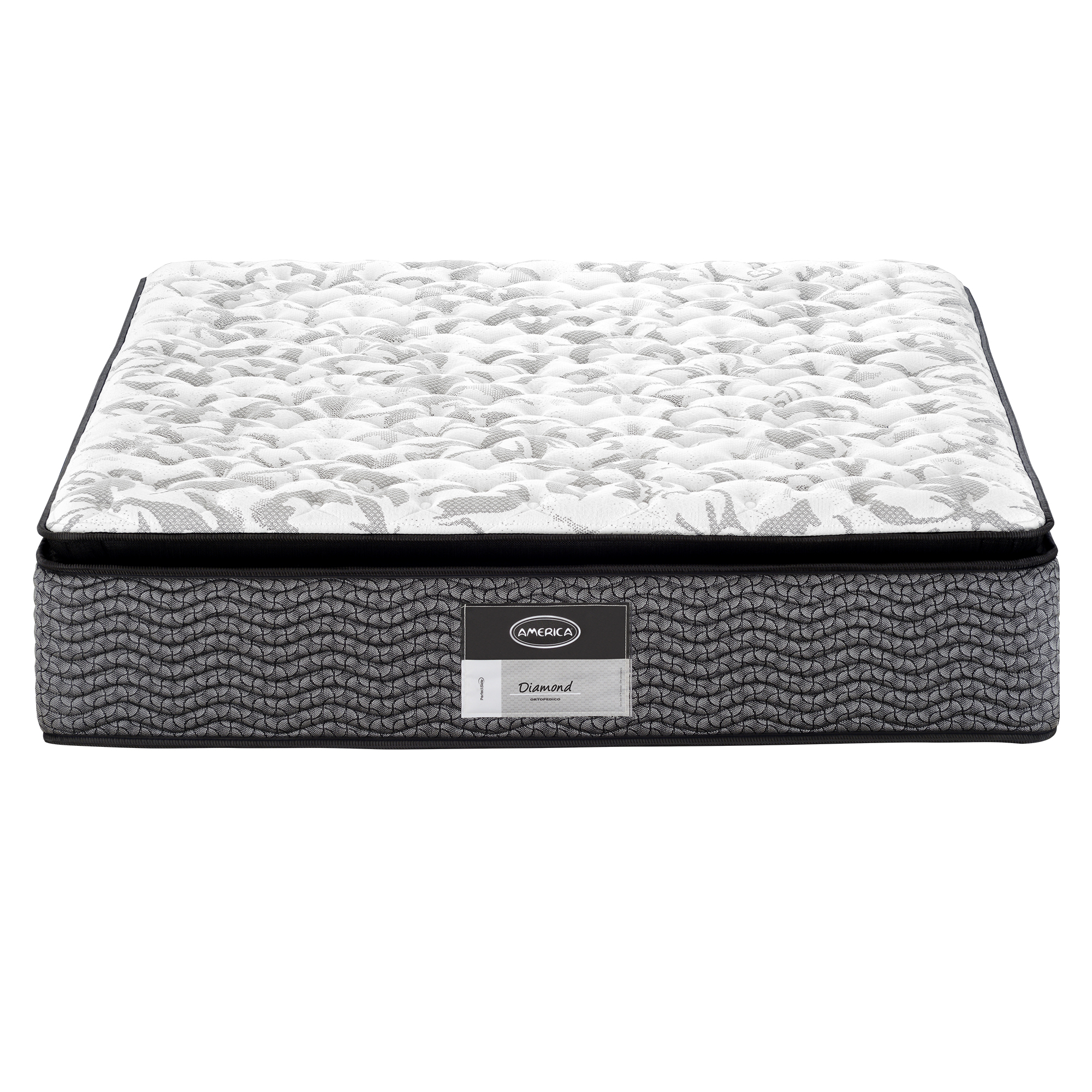 Colchon America Diamond Matrimonial + Sabanas Ensueño + Protector Ensueño + 2 Almohadas de regalo