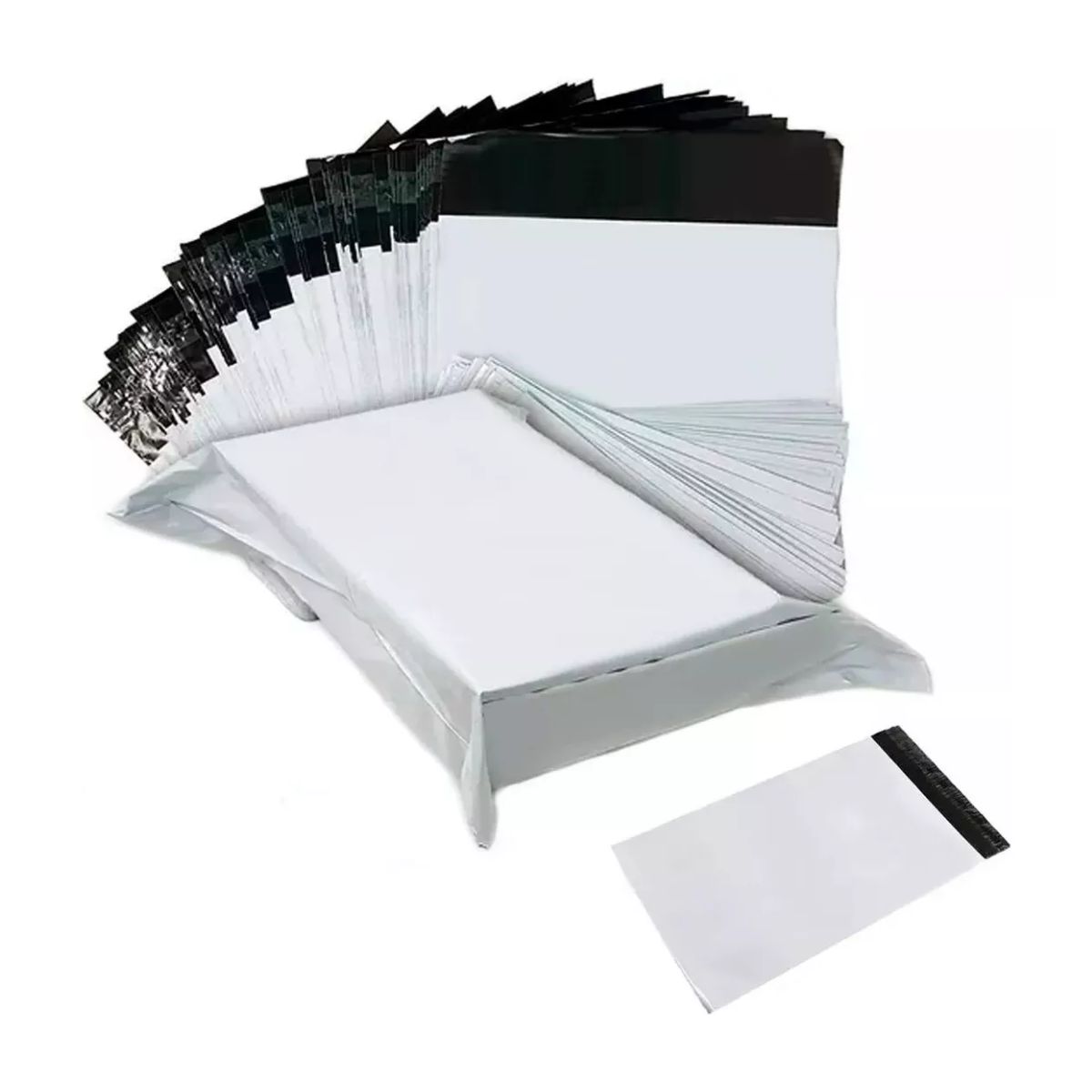 100 Bolsa Sobre Paqueteria Poly Envio Flyer Mensajeria 13x26