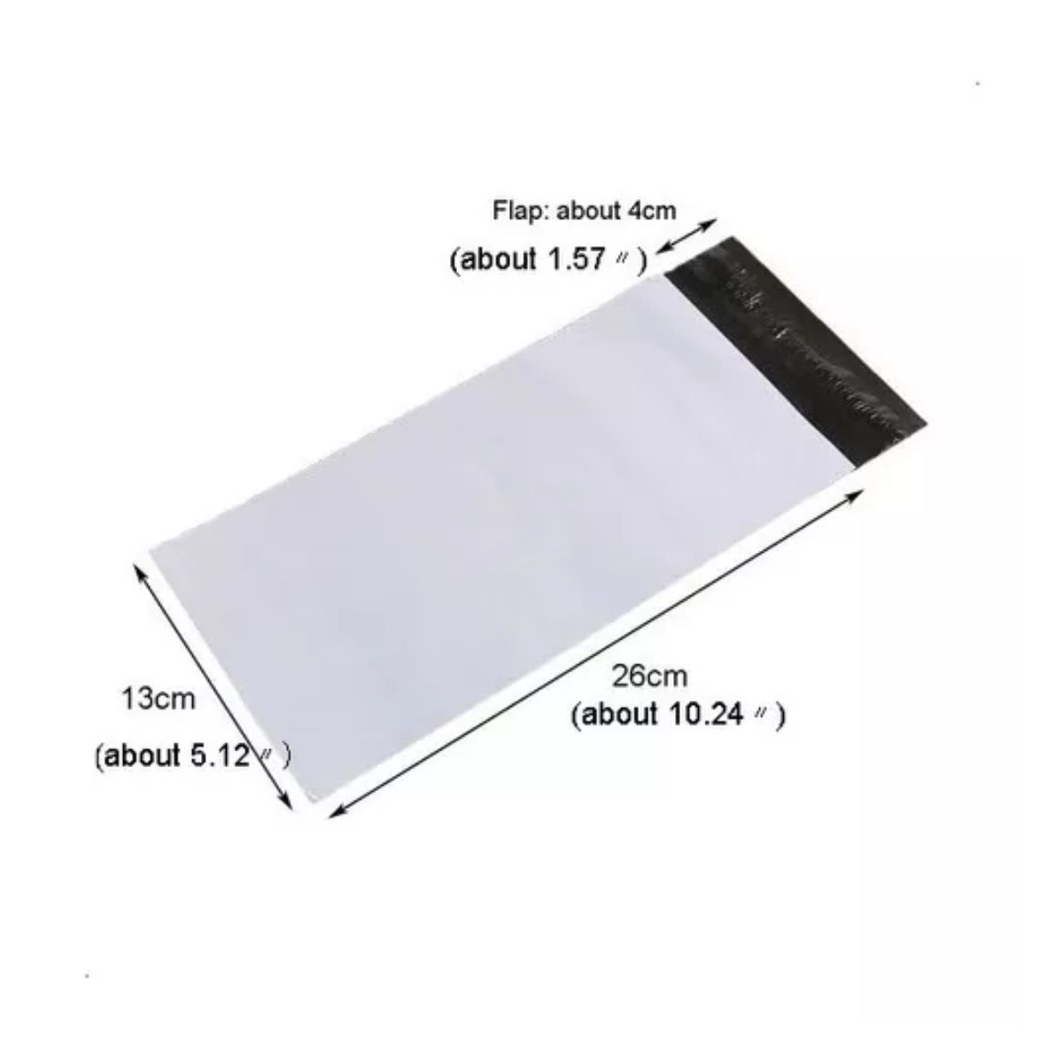 100 Bolsa Sobre Paqueteria Poly Envio Flyer Mensajeria 13x26