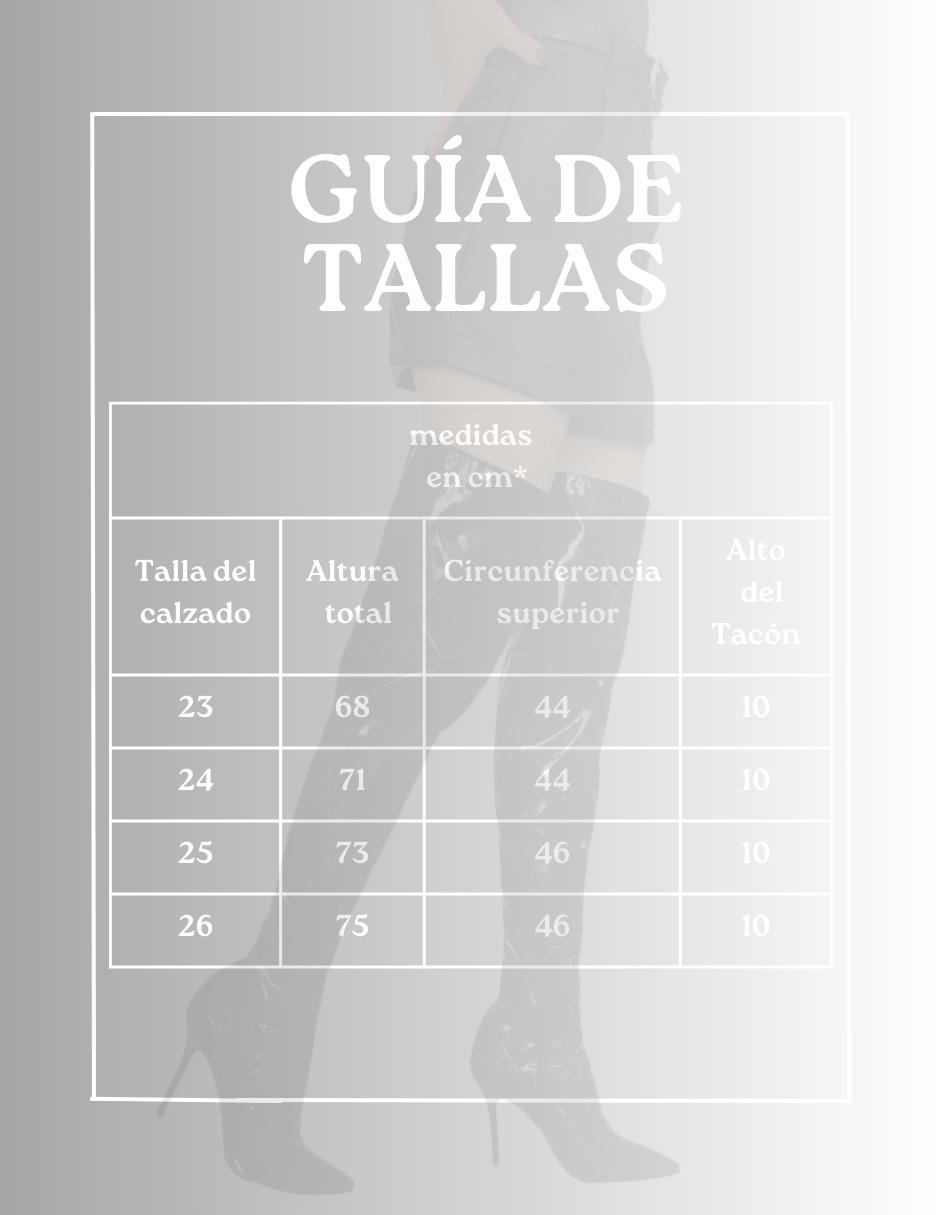 Botas Altas Mujer Bota De Tacón Fino Botines Pierna Completa