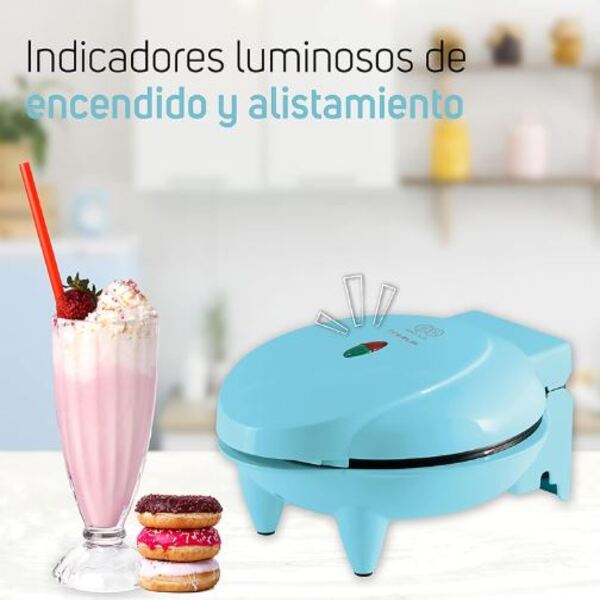 Taurus Máquina para Donas 7 Puestos Azul.