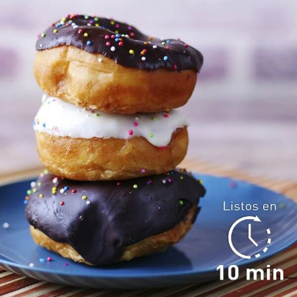 Taurus Máquina para Donas 7 Puestos Azul.