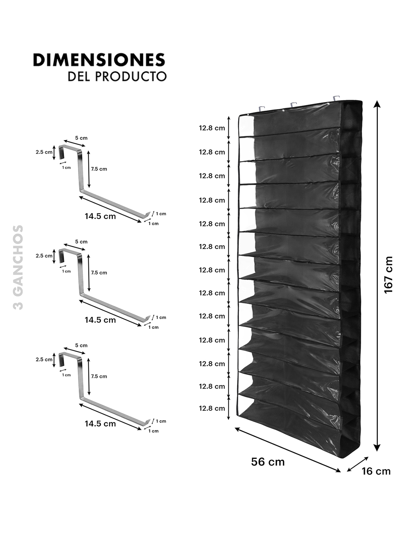 Zapatera Colgante Ag Box Zapatera Con Capacidad Para 26pares