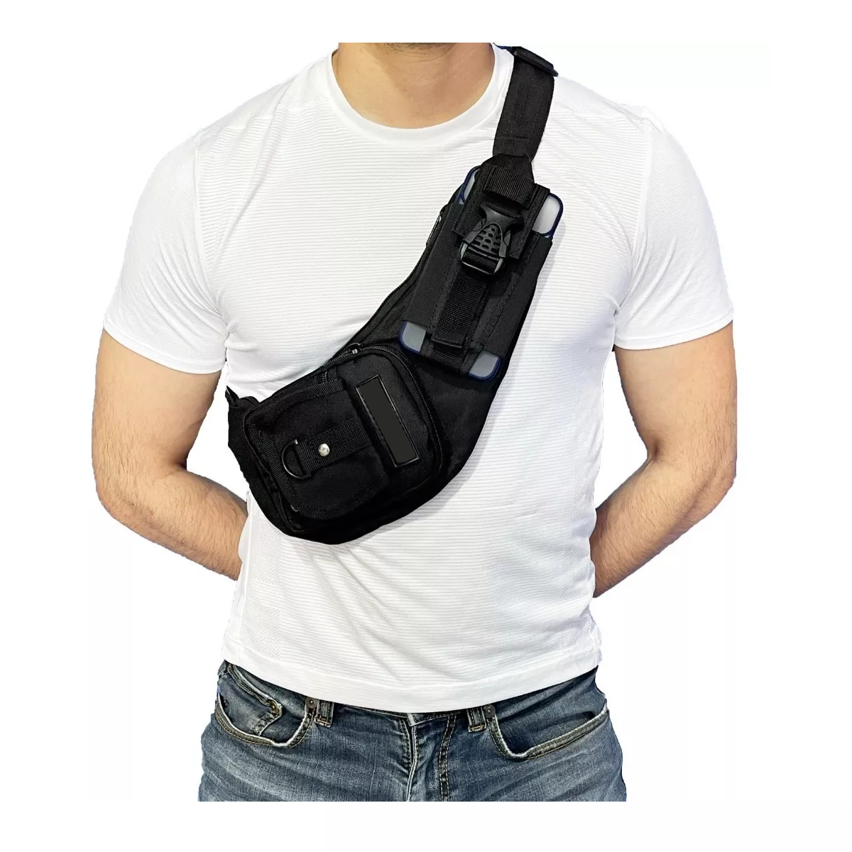 Pechera Tactica Js19 Porta Celular Multiusos Ligera