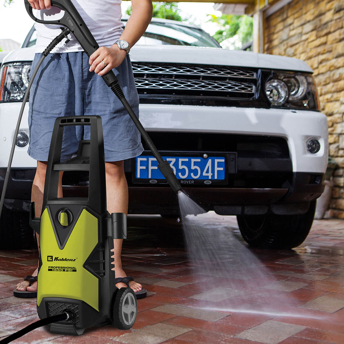Hidrolavadora Koblenz HL-270 V 1650 PSI Verde