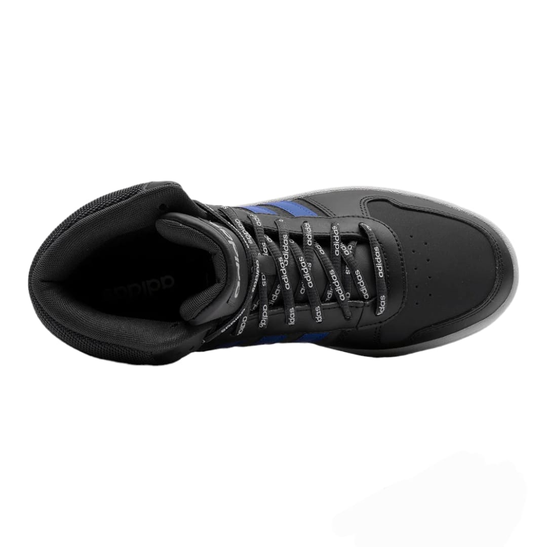 Tenis Adidas Hoops 2.0 Mid Gris Oscuro GZ7957