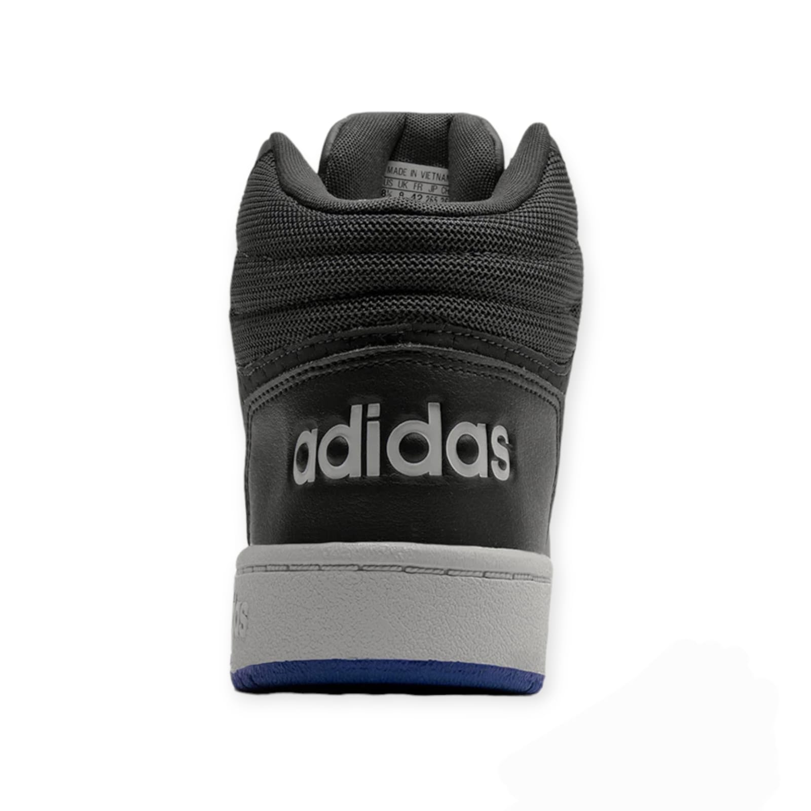 Tenis Adidas Hoops 2.0 Mid Gris Oscuro GZ7957