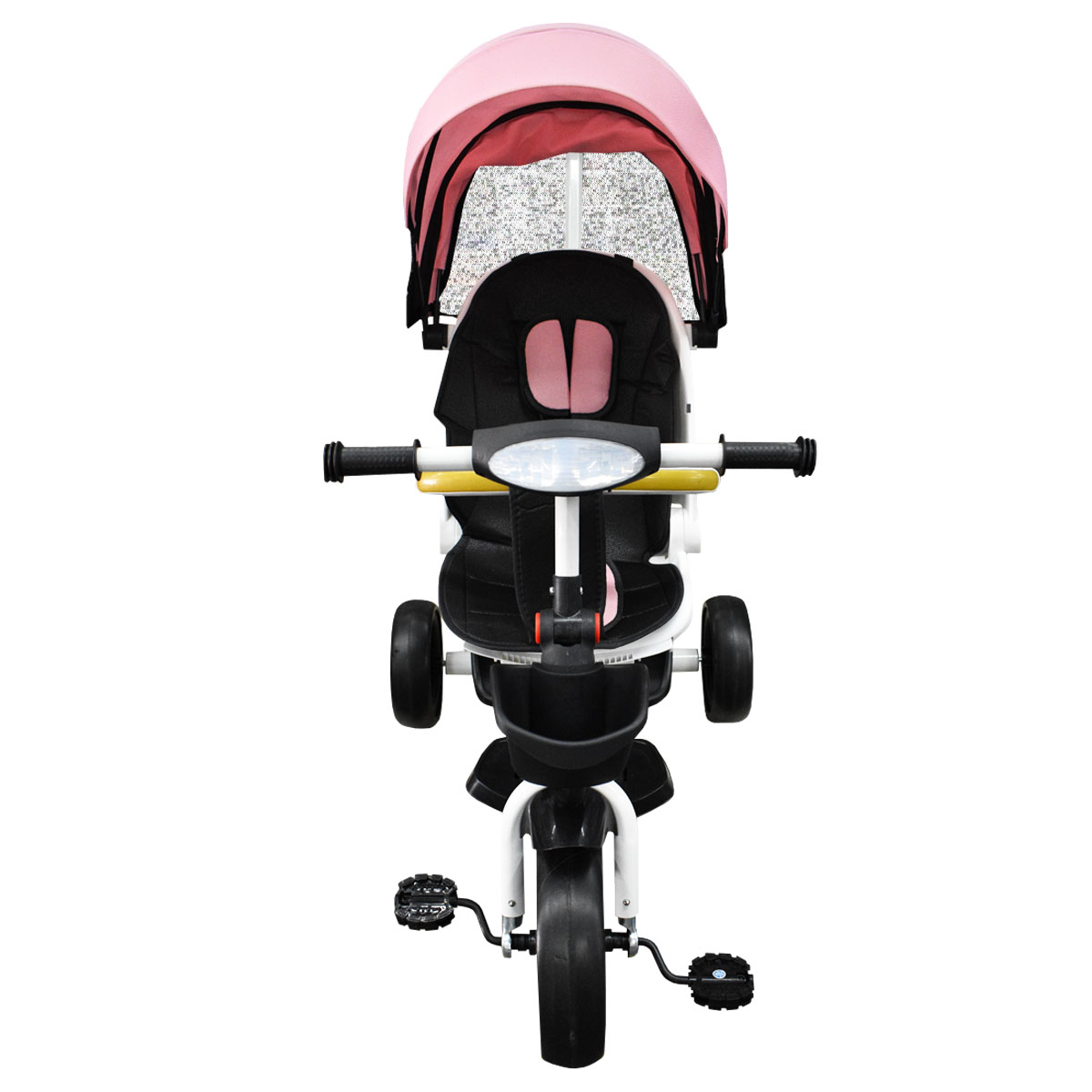 Triciclo Evolutivo 2 En 1 Toral Vaquero – Con Capota, Asiento Reclinable Y Barra Desmontable, Desde 6 Meses