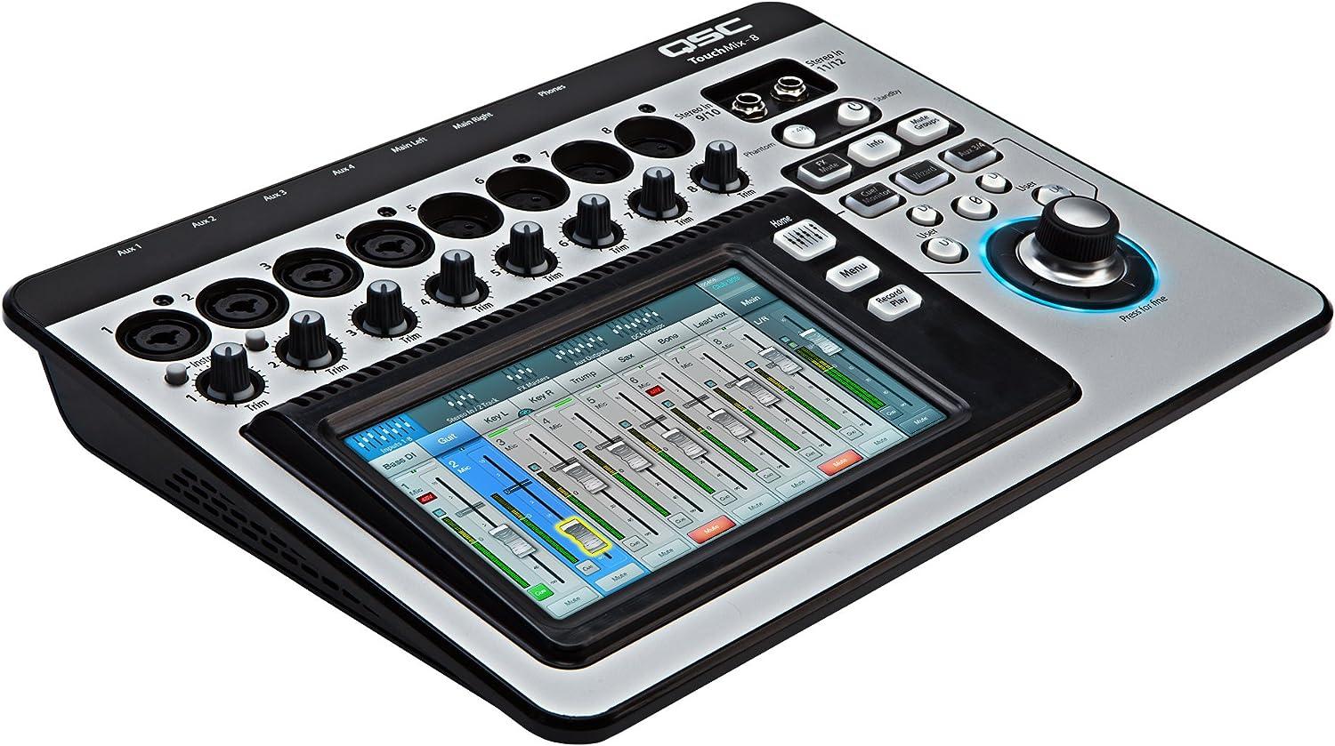 Qsc Touchmix 8 Mezcladora Digital 14 Canales Pantalla Tactil