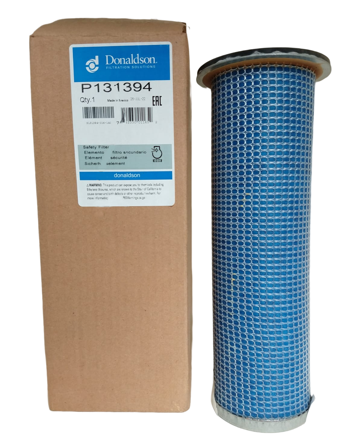 P131394 Filtro Aire Secundario Af1980 Pa2570 46375 P 131394
