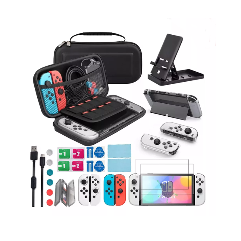 Kit De Accesorios Para Nintendo Switch Oled 25 En 1
