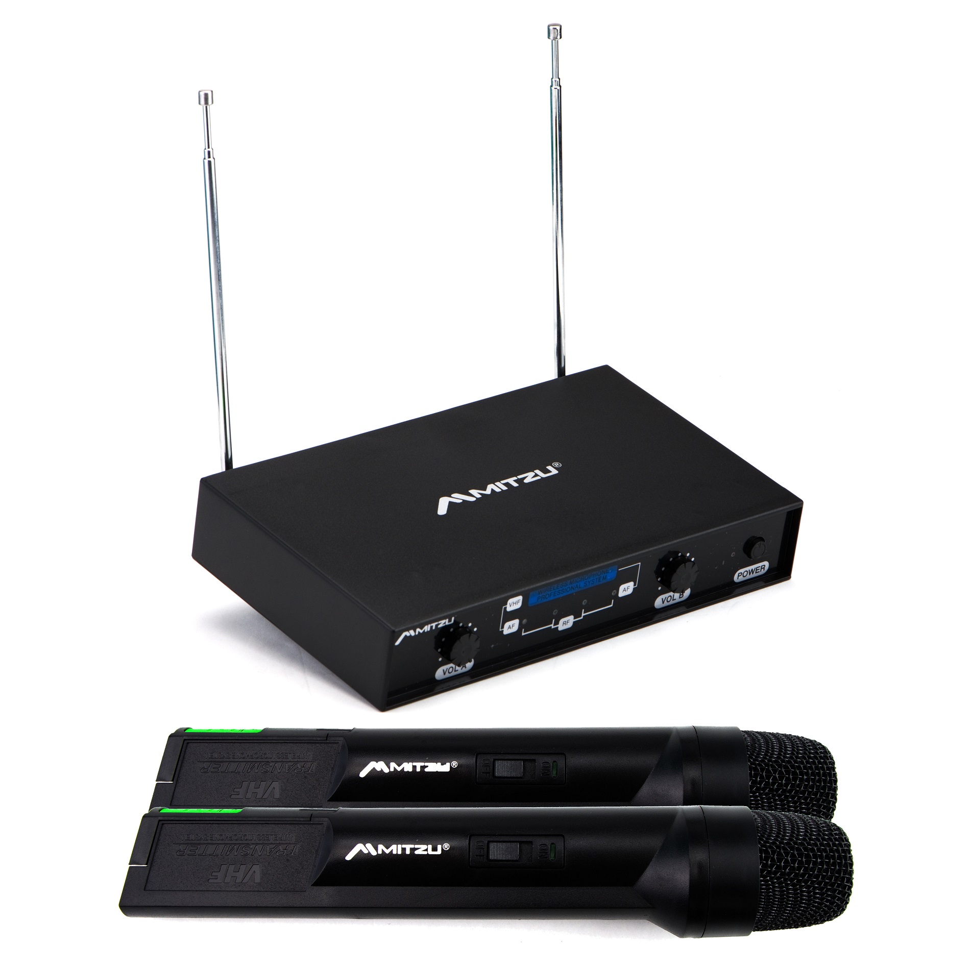 Juego De Micrófonos Inalámbricos Hasta 50m Sin Interferencia