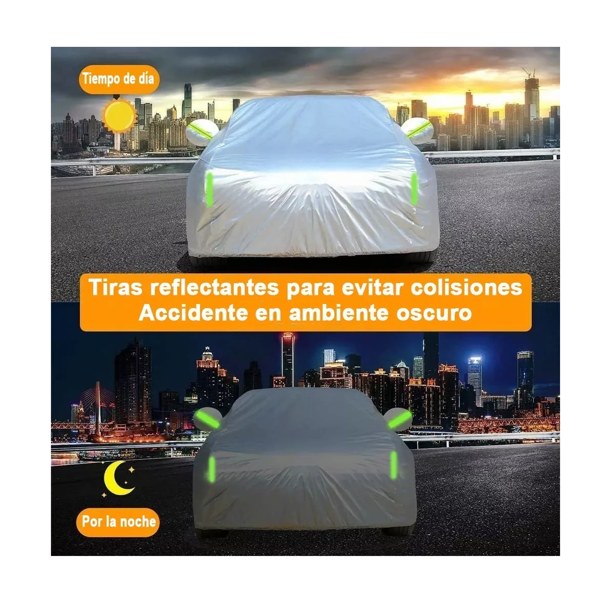 Fundas Para Coche Impermeable Anti-ultravioleta Talla L