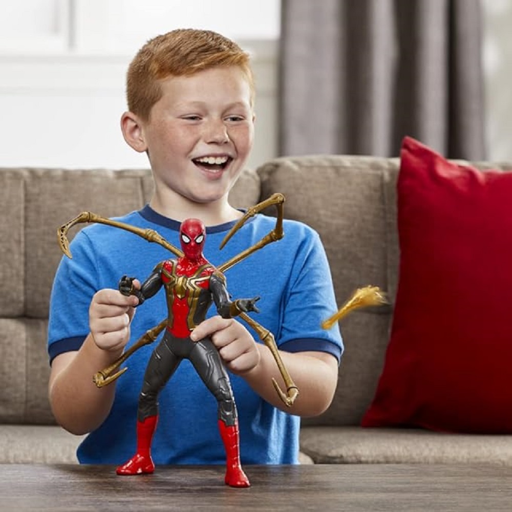  Spiderman Equipo Arácnido 3 En 1 Marvel Estudios Hasbro