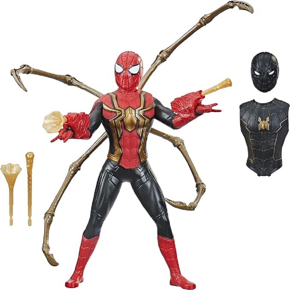  Spiderman Equipo Arácnido 3 En 1 Marvel Estudios Hasbro
