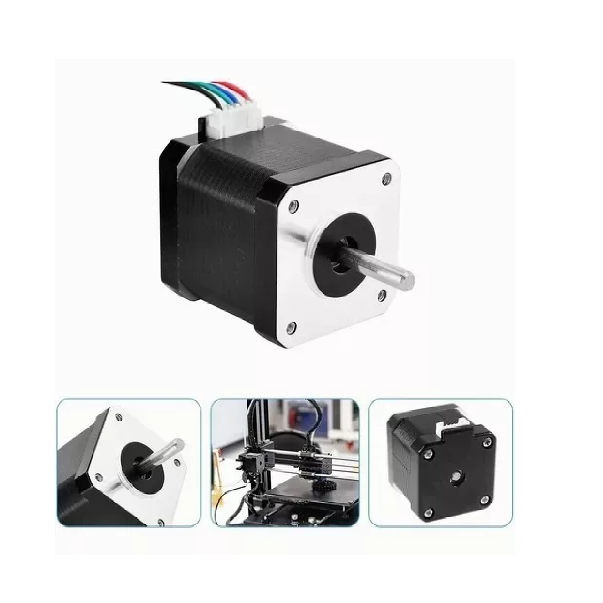 Motor a Pasos Nema 17 Accesorios Para Impresoras 3d Y Cnc