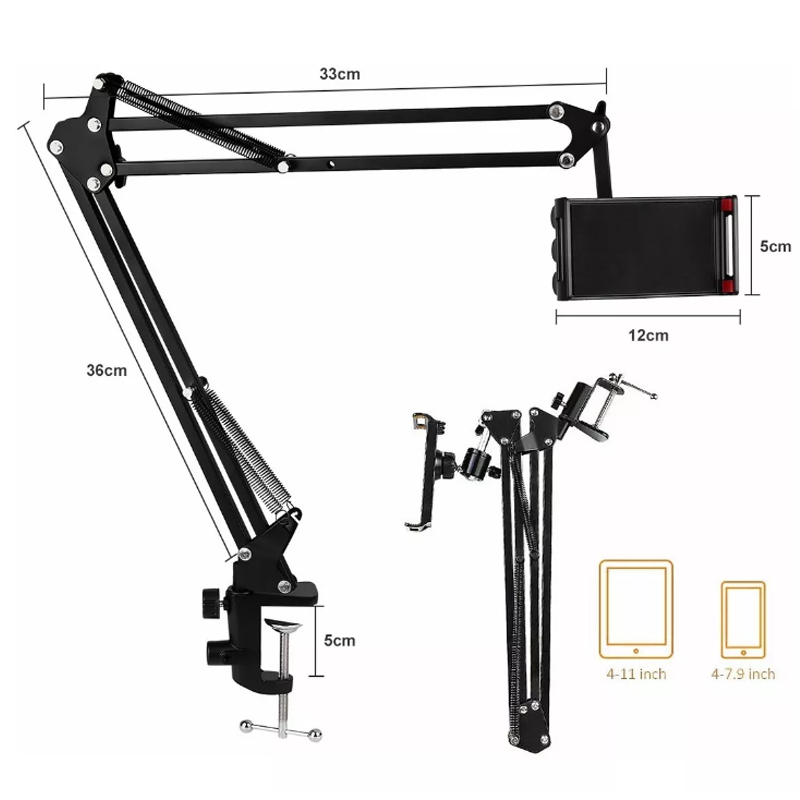Soporte Para Celular iPad Tablet Ajustable Soporte Brazo