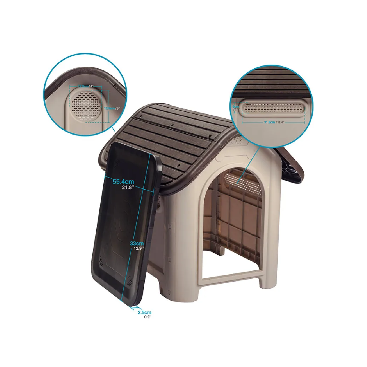 Casa De Perro Raza Mediana