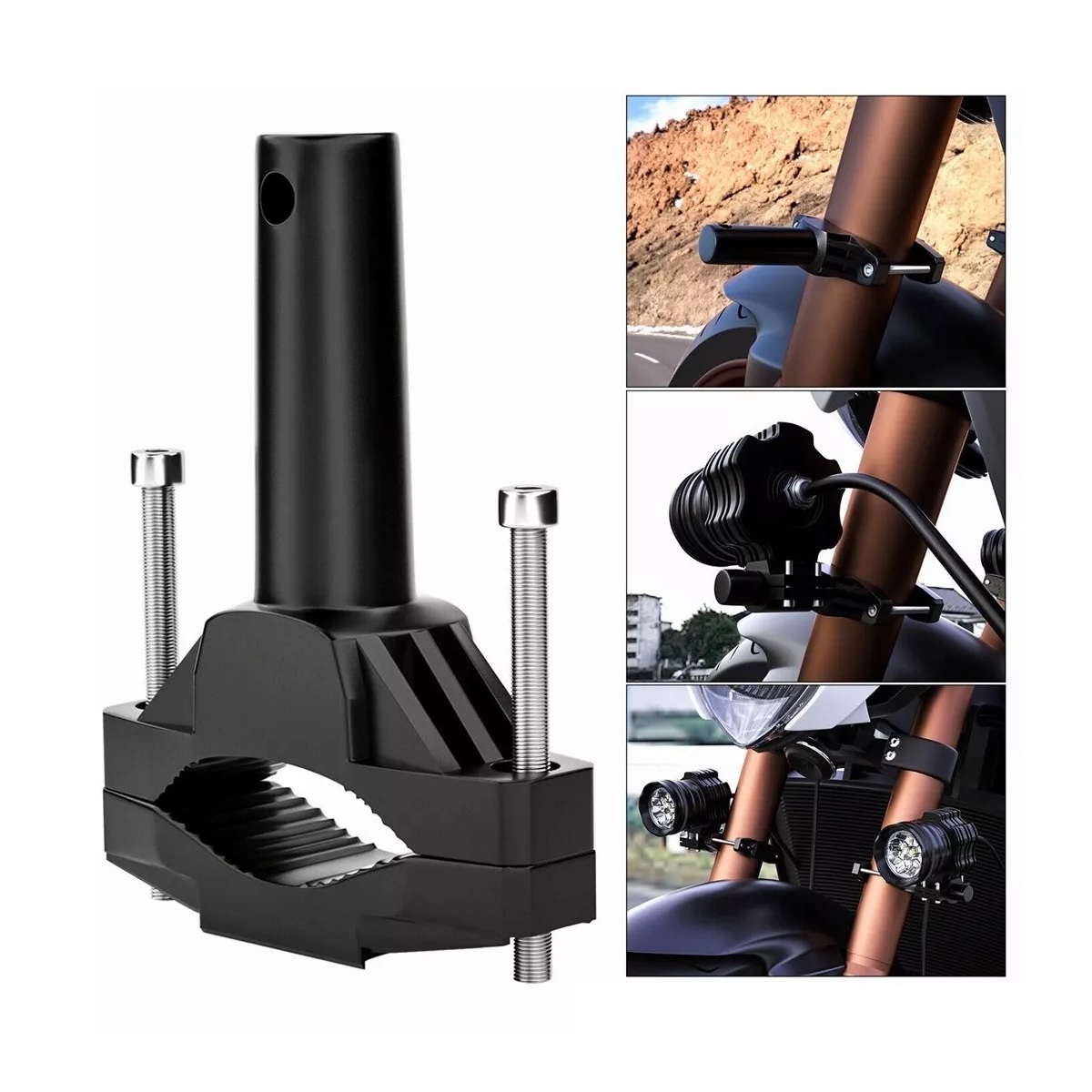 Set Soporte Amortiguador Para Faro De Motocicleta 2pcs