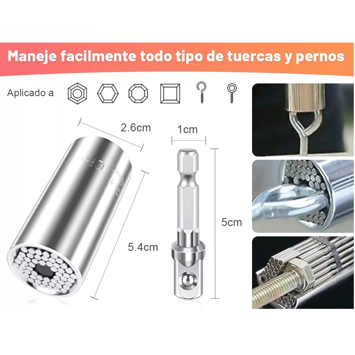 Kit De Extensión Adaptador Taladro Con 105 Ángulares 33pzs