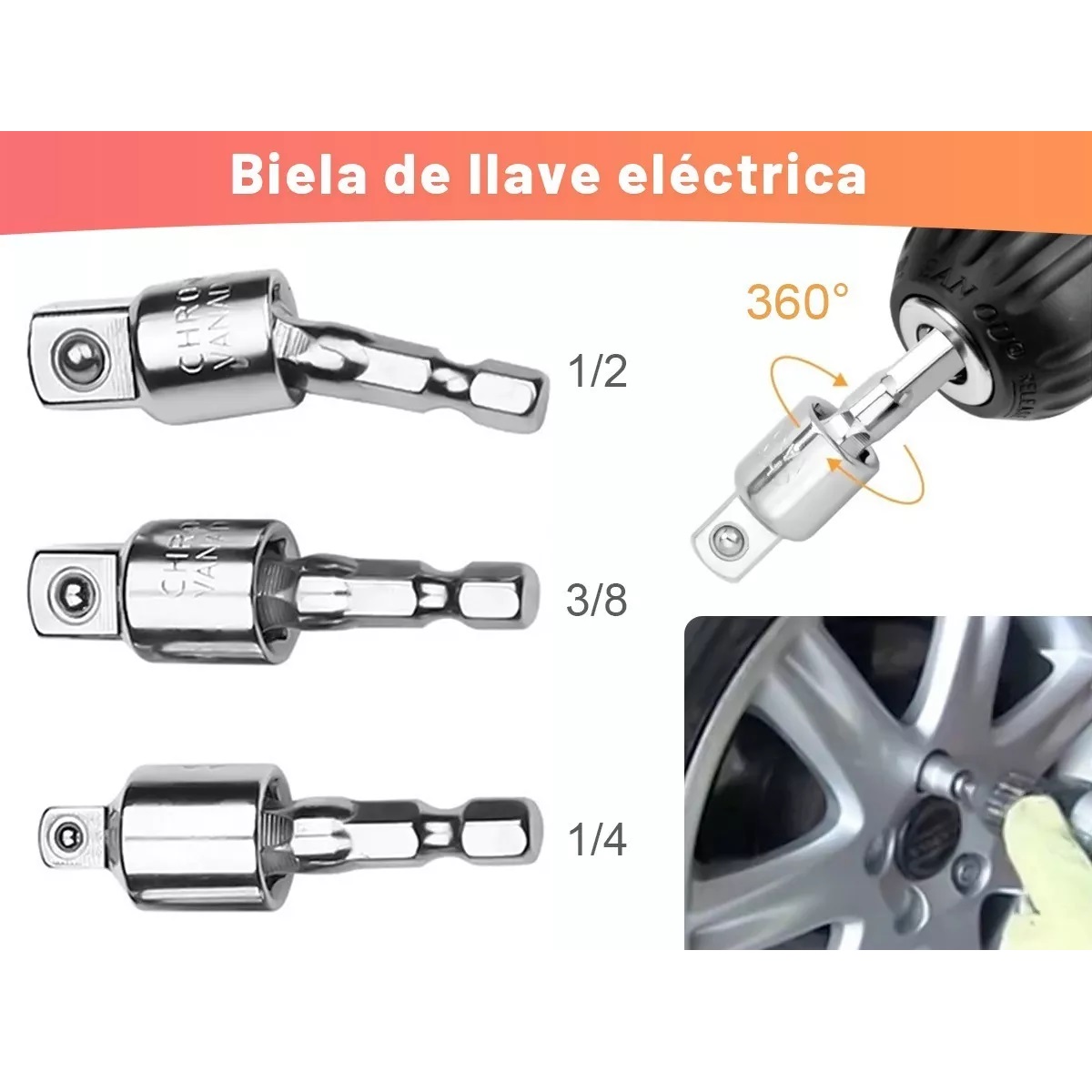 Kit De Extensión Adaptador Taladro Con 105 Ángulares 33pzs