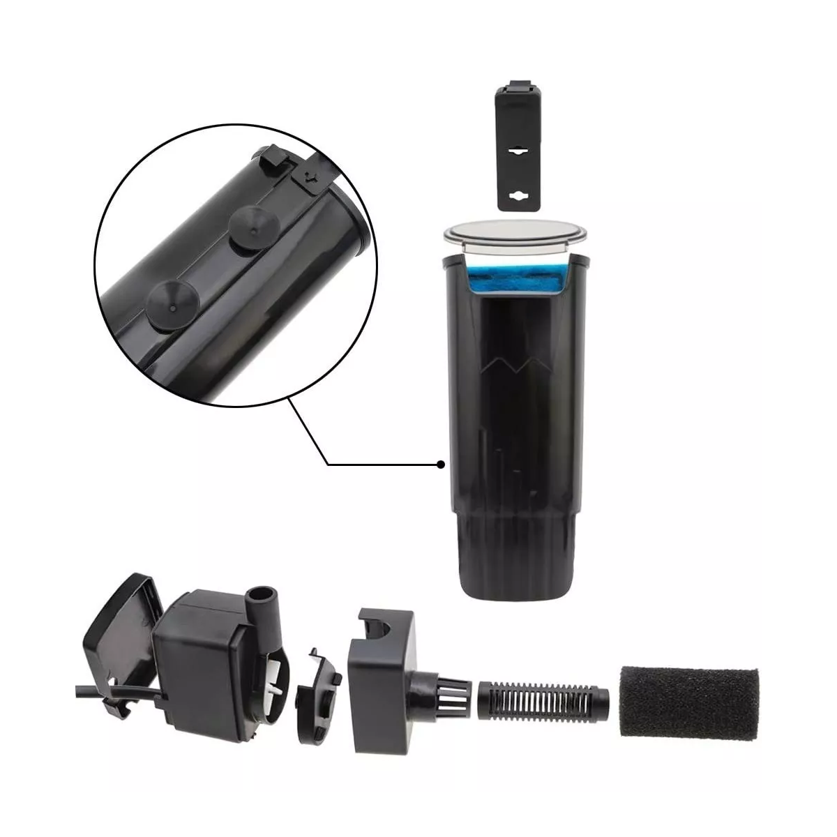 Filtros Para Peceras Filtro Agua Baja Para Anfibios Tortuga