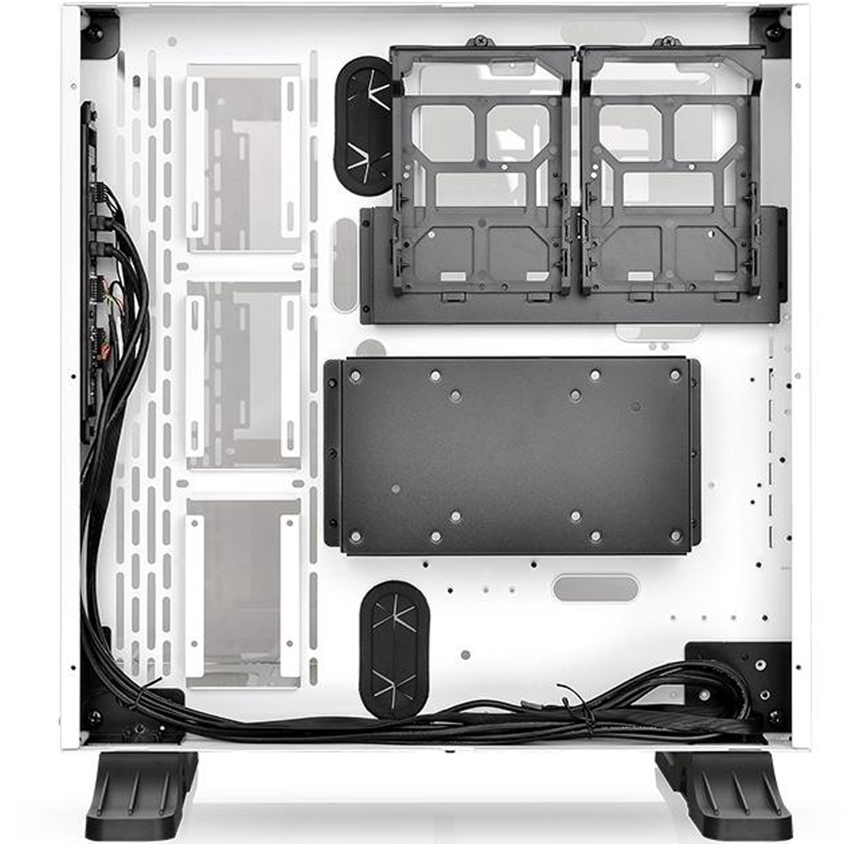 Gabinete Gamer THERMALTAKE Core P3 TG ATX Cristal Templado Blanco CA-1G4-00M6WN-05 